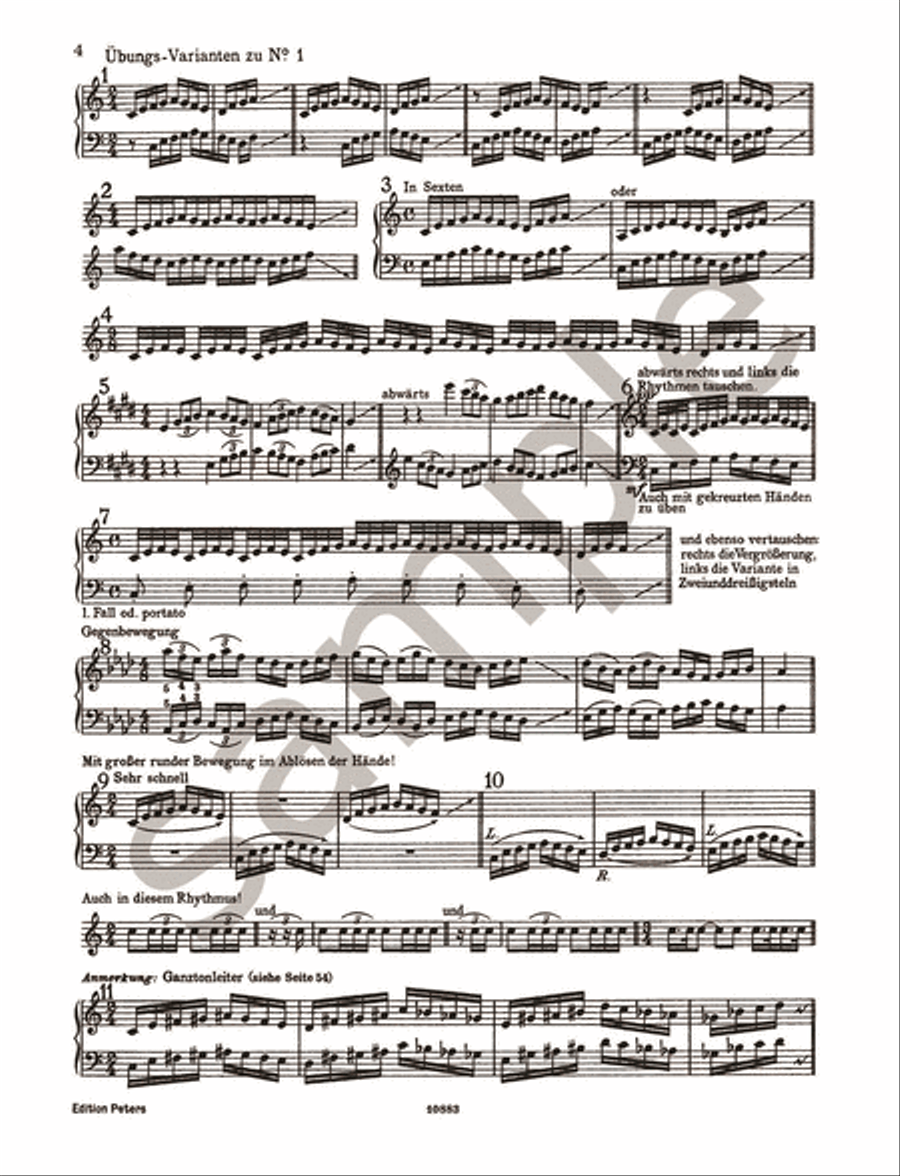 Der Klavier-Virtuose Piano scores gallery preview page 4
