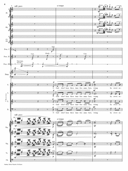 Ode to Psyche (Full Score) image number null