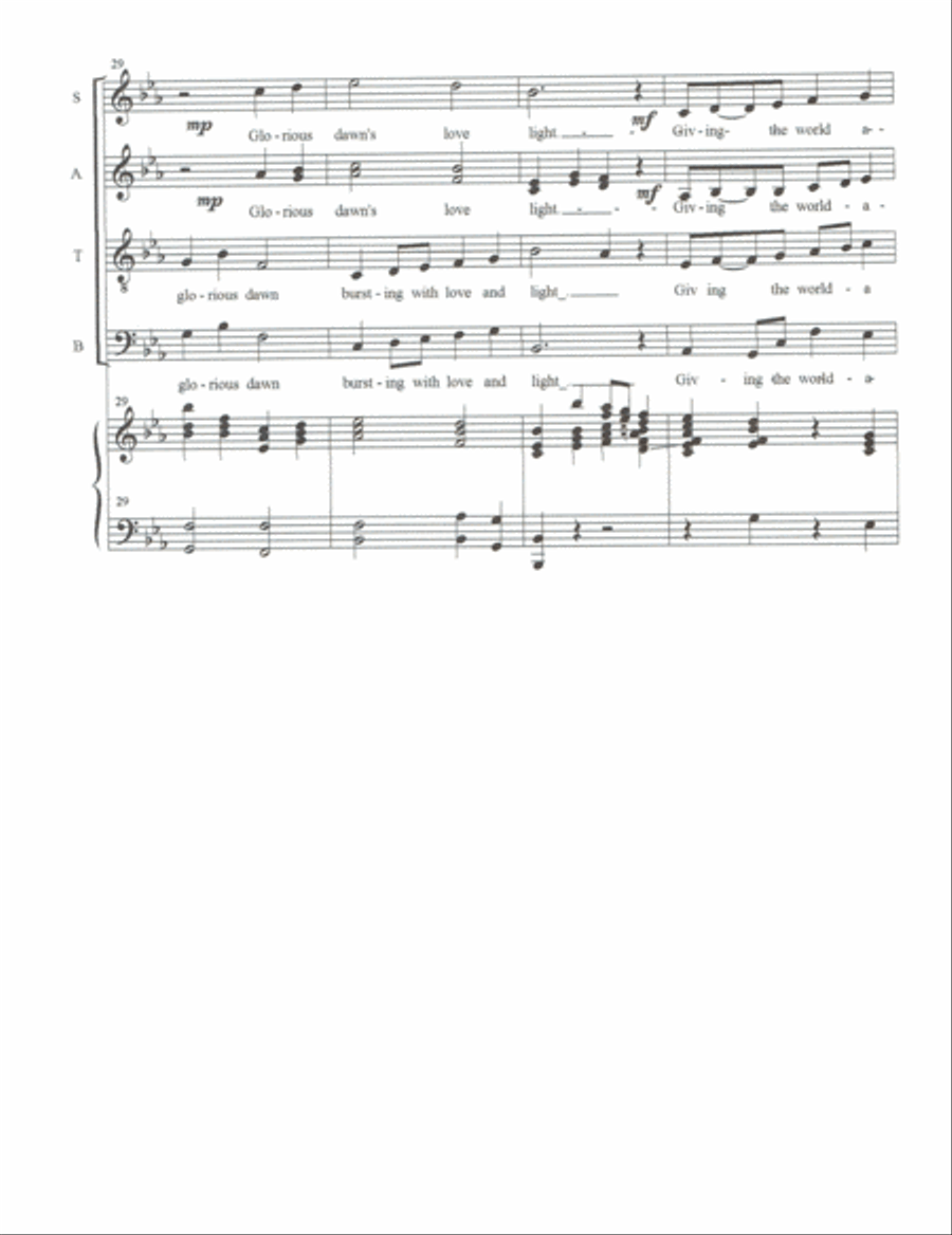 This Moment In Time This Moment In Time Choir scores gallery preview page 5