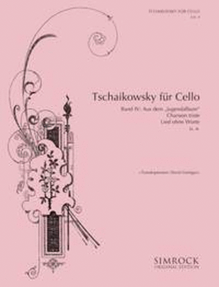 Book cover for Tchaikovsky for Cello Band 4