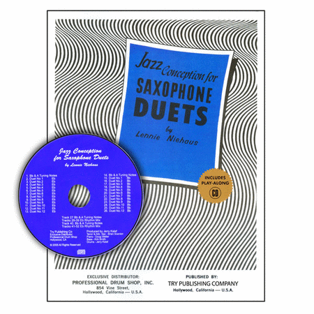 Jazz Conception For Saxophone Duets with CD