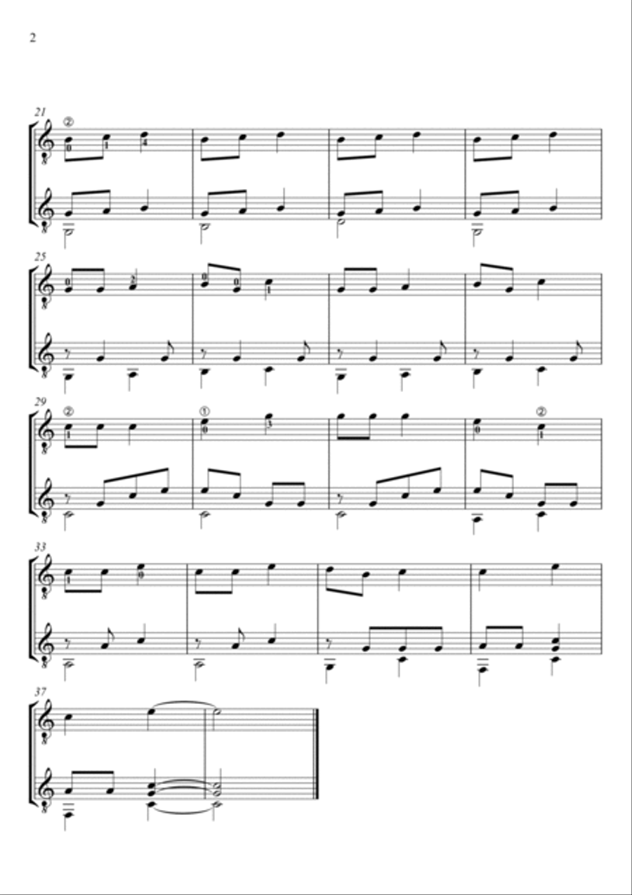 SMILING MELODIES - LEVEL 2 - MARCOS VINICIUS Acoustic Guitar scores gallery preview page 6