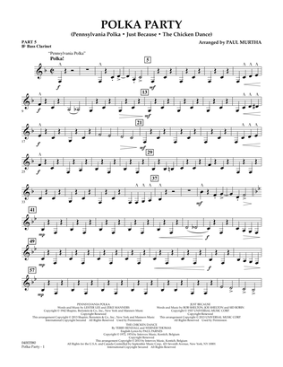 Polka Party - Pt.5 - Bb Bass Clarinet