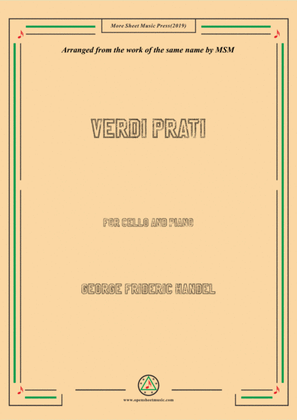Book cover for Handel-Verdi prati,for Cello and Piano