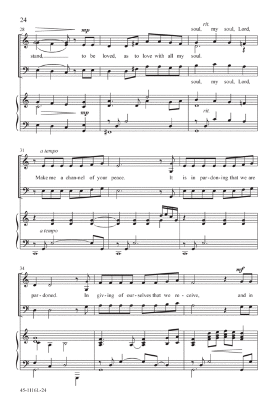 12 Anthems for about 12 Singers 3-Part scores gallery preview page 24