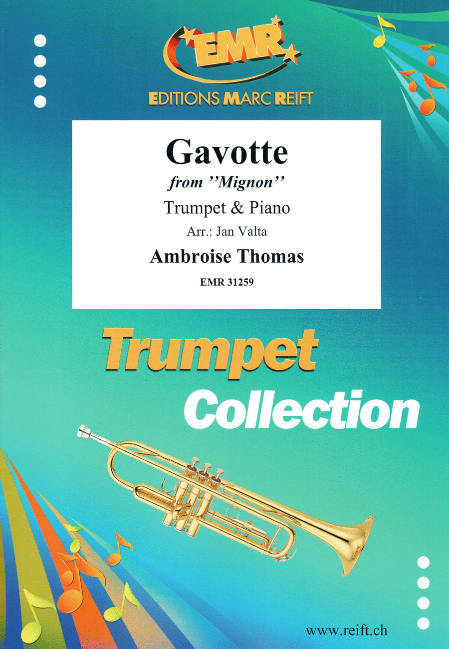 Gavotte Trumpet Solo scores gallery preview page 1
