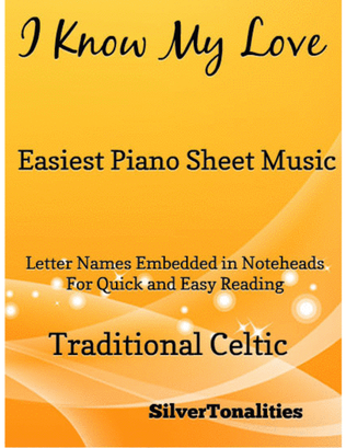 Book cover for I Know My Love Easiest Piano Sheet Music