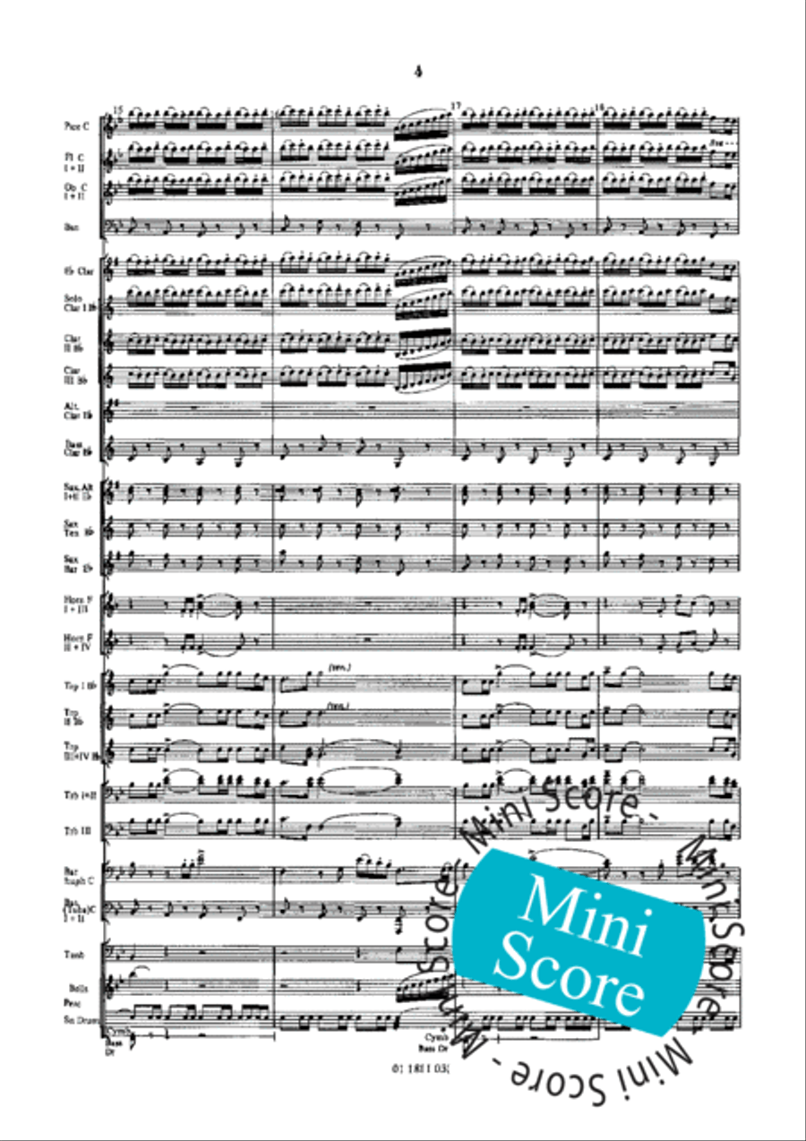 March to Mars Concert Band scores gallery preview page 8