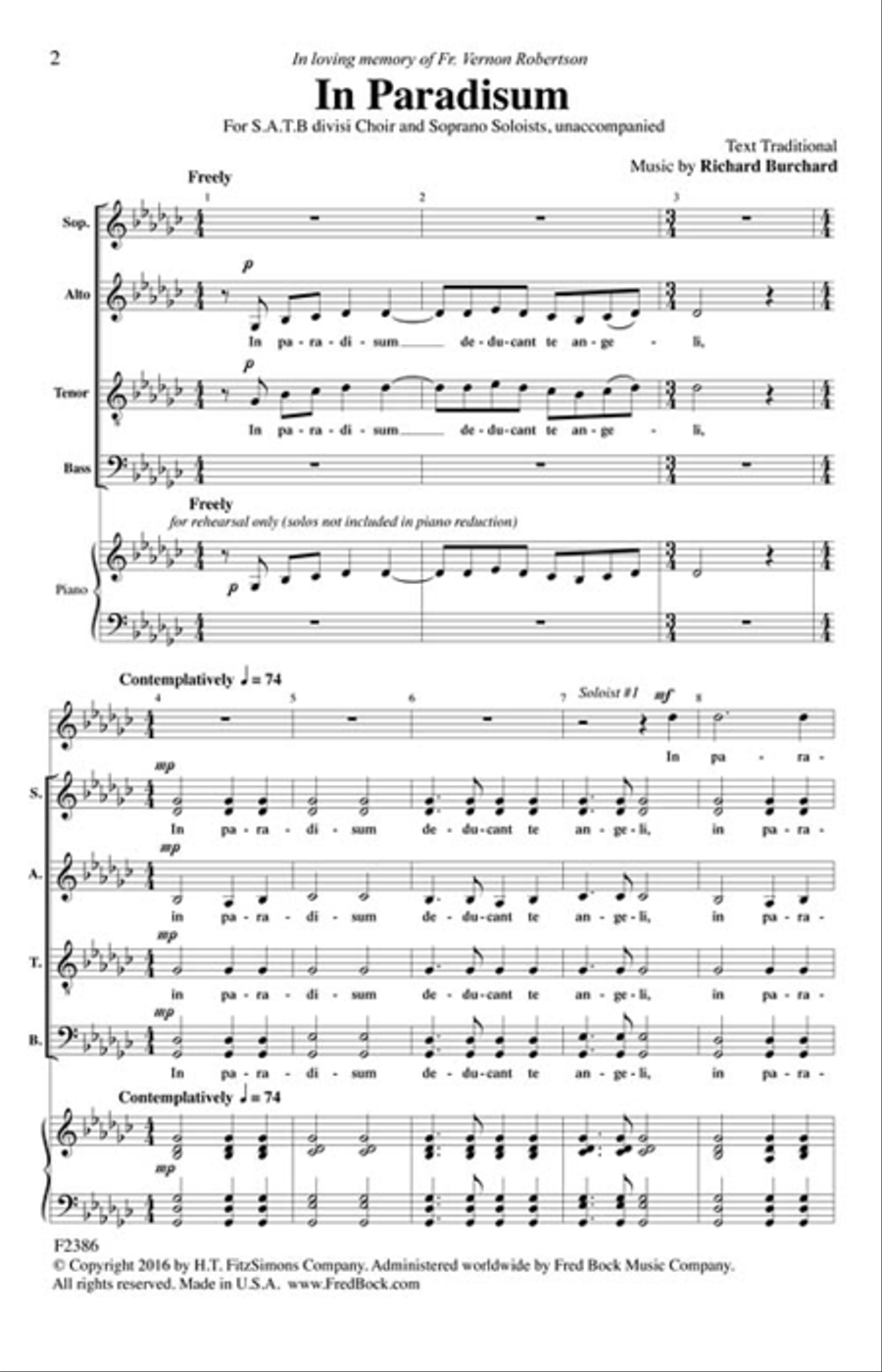 In Paradisum In Paradisum Divisi scores gallery preview page 2