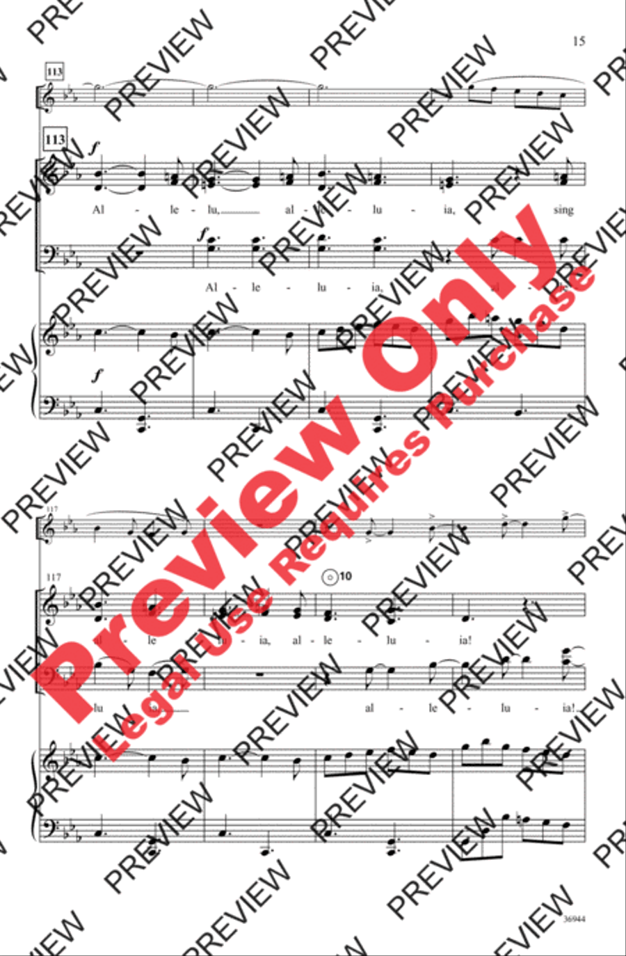 Adam Lay yBounden 4-Part scores gallery preview page 15