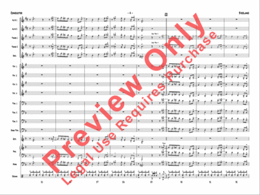 Birdland Birdland Jazz Ensemble scores gallery preview page 7