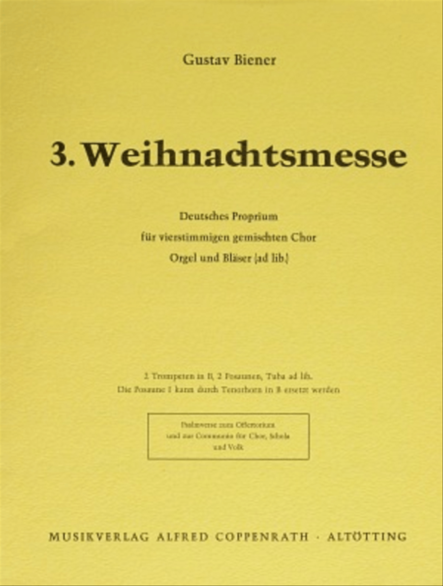 Weihnachtsmesse Weihnachtsmesse 4-Part scores gallery preview page 1