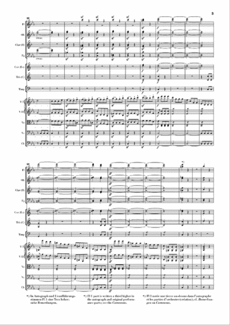 Symphony No. 5 in C minor, Op. 67 Orchestra scores gallery preview page 4