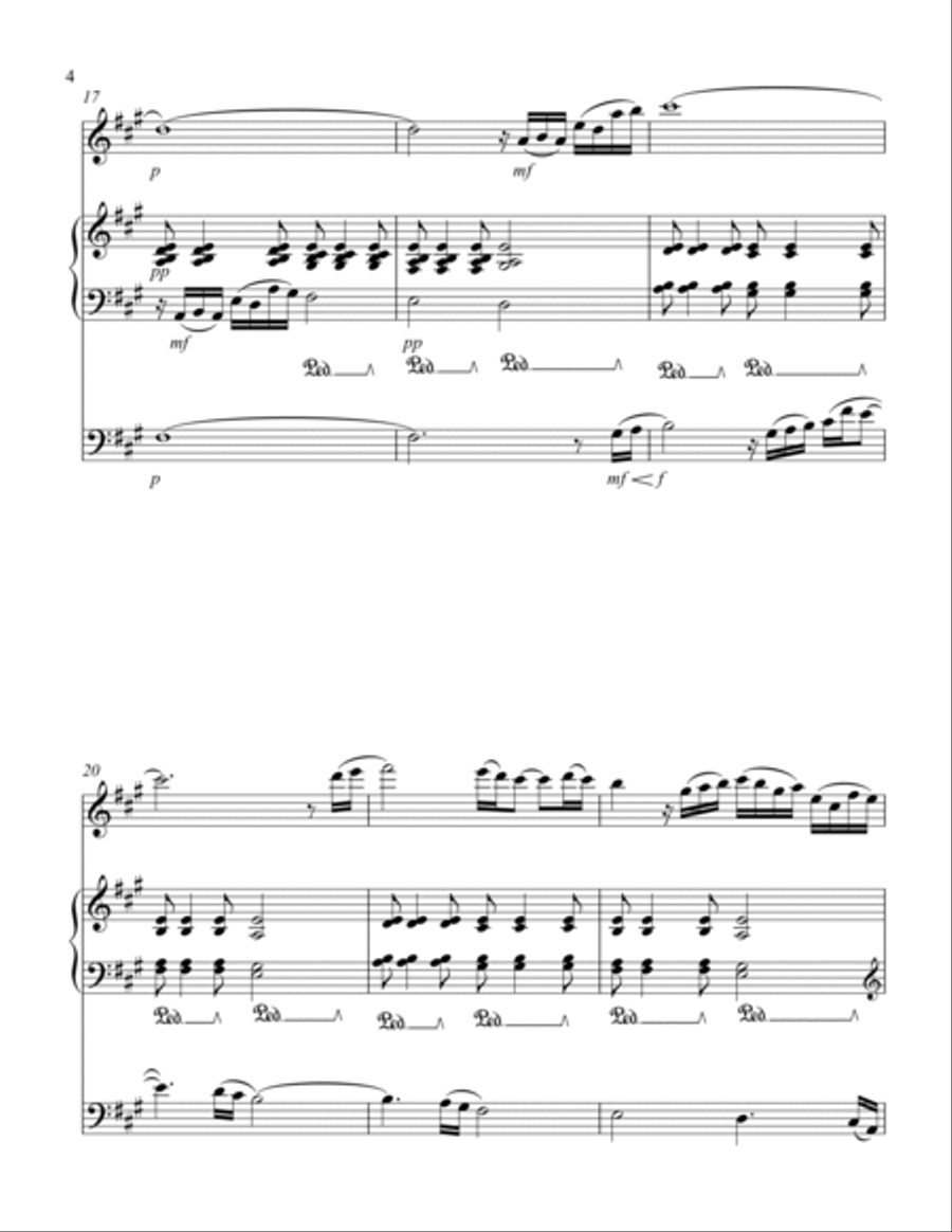 Piano Trio Small Ensemble scores gallery preview page 4