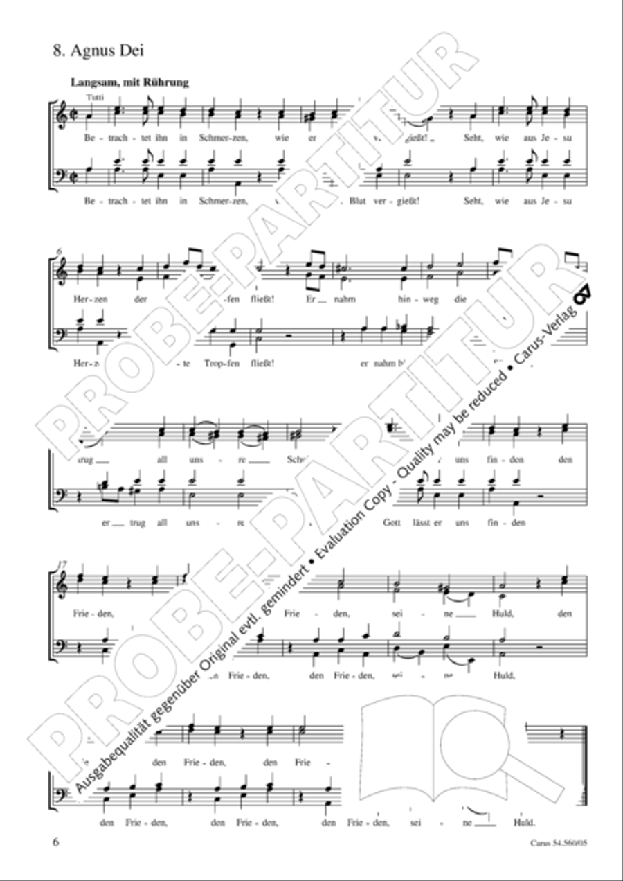Deutsches Hochamt 4-Part scores gallery preview page 7