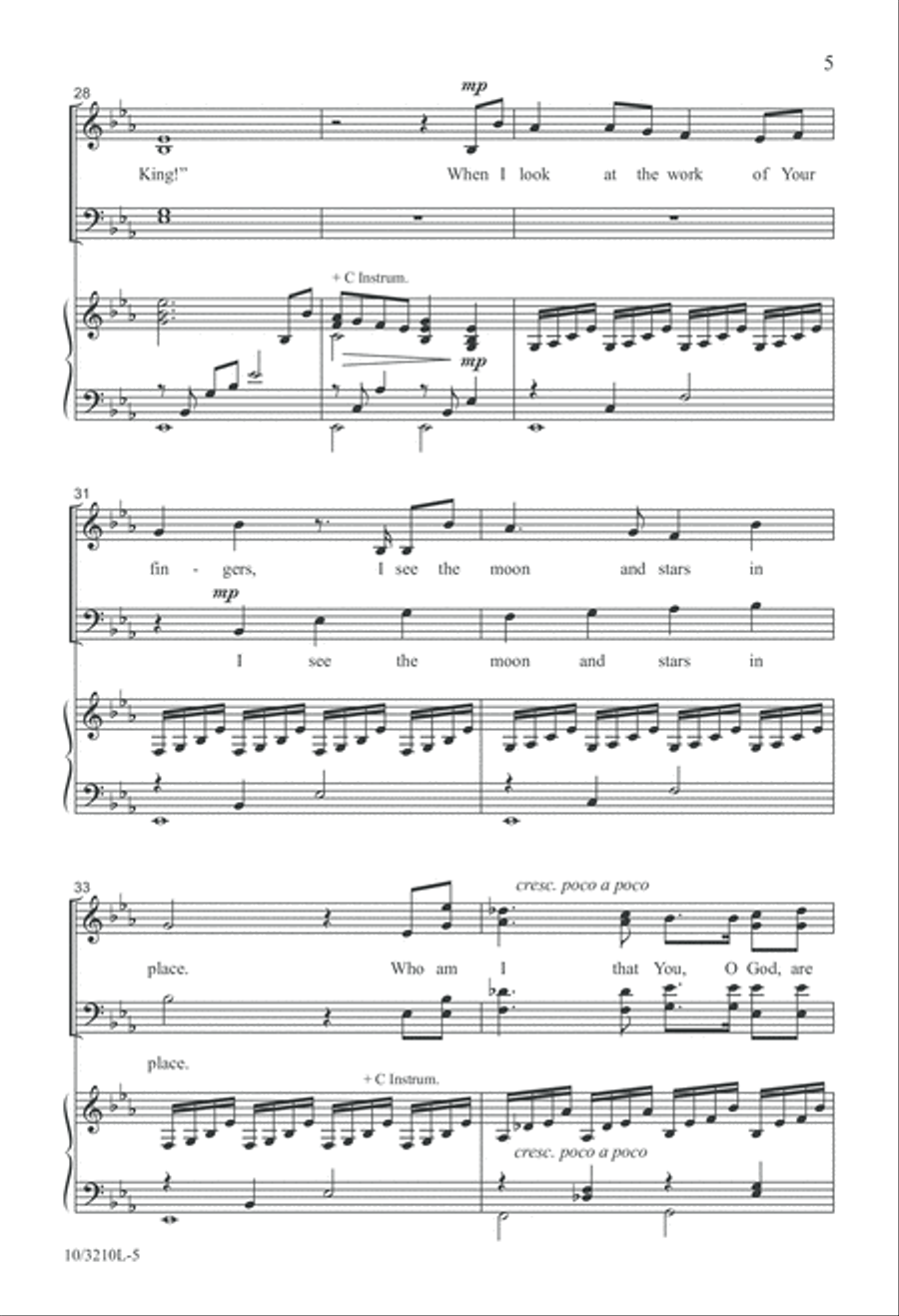 Who Am I? 4-Part scores gallery preview page 5