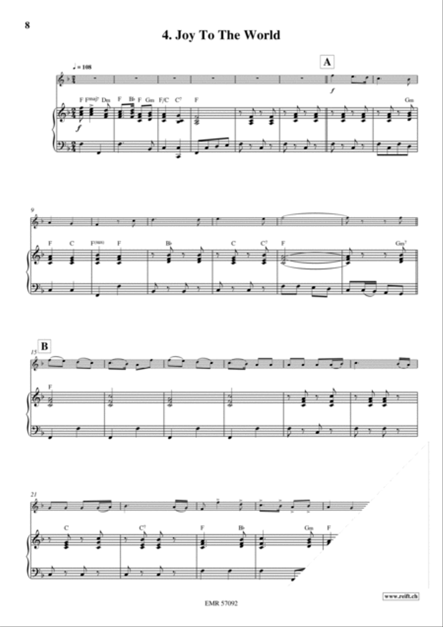 18 Christmas Songs Tenor Recorder scores gallery preview page 7