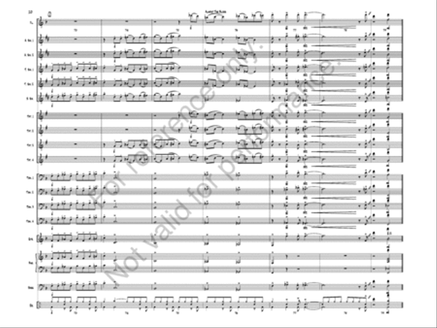 Almost The Blues Jazz Ensemble scores gallery preview page 12