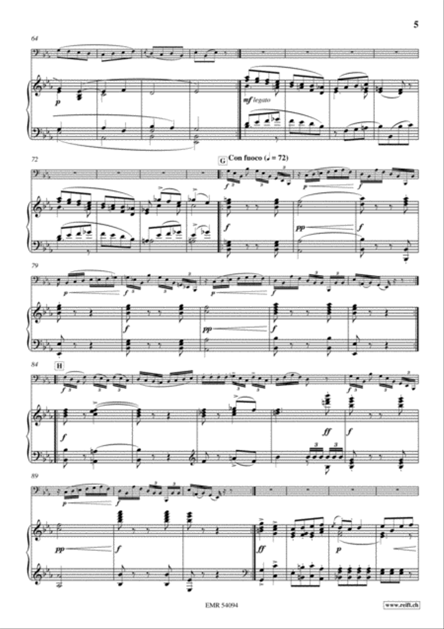 Concertino Eb Minor Bassoon Solo scores gallery preview page 6