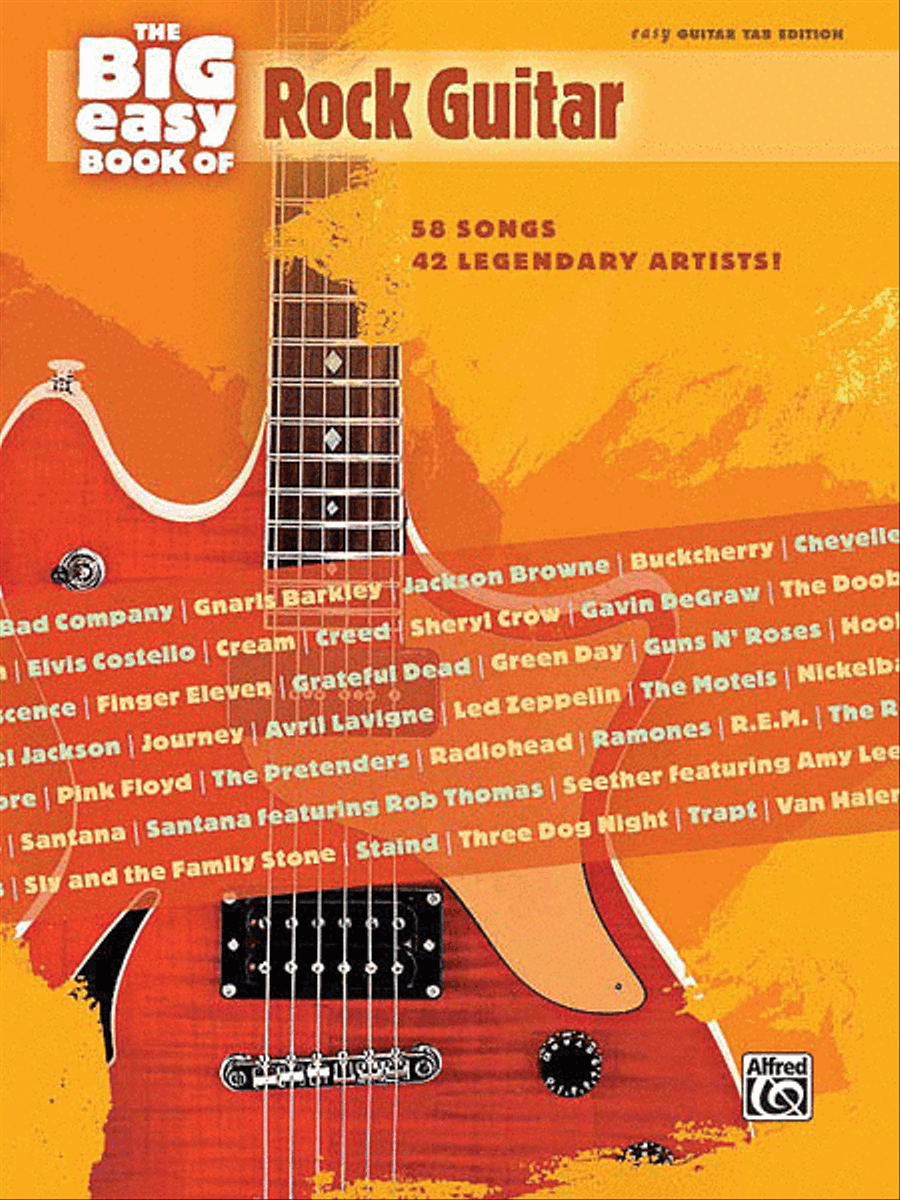 The Big Easy Book of Rock Guitar Electric Guitar scores gallery preview page 1