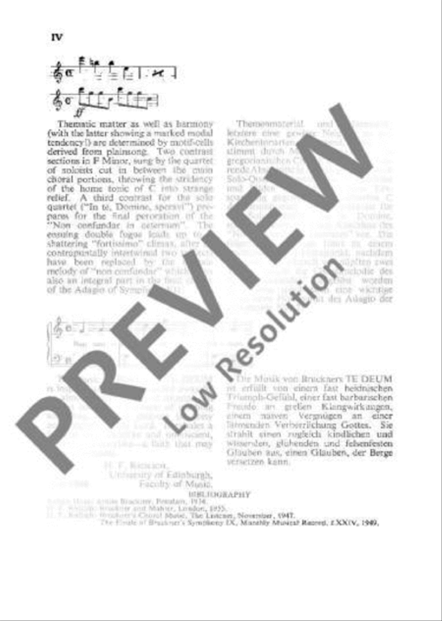 Te Deum Te Deum Choir scores gallery preview page 9