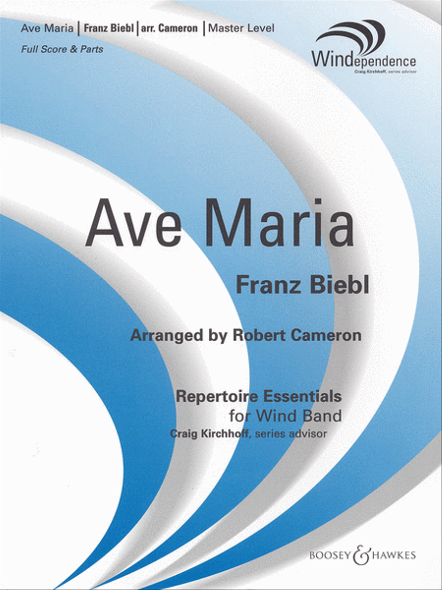 Ave Maria Ave Maria Concert Band scores gallery preview page 1