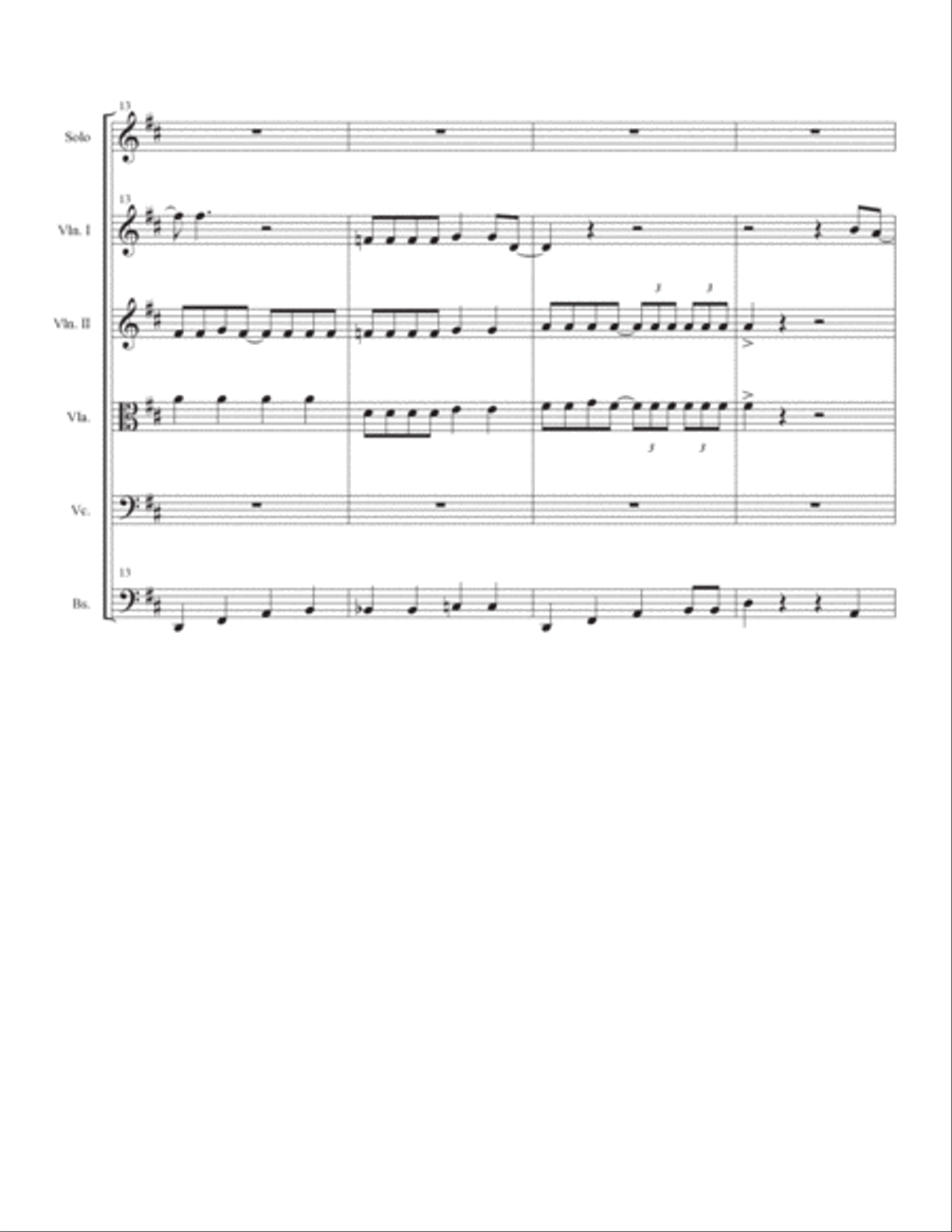 Crazy Little Thing Called Love Chamber Music scores gallery preview page 4