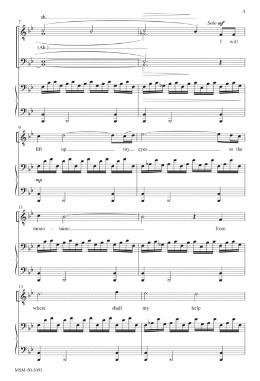 Psalm 121 TTBB scores gallery preview page 2
