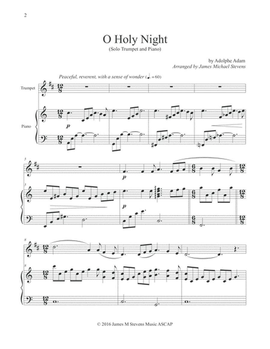 O Holy Night - Solo Trumpet image number null