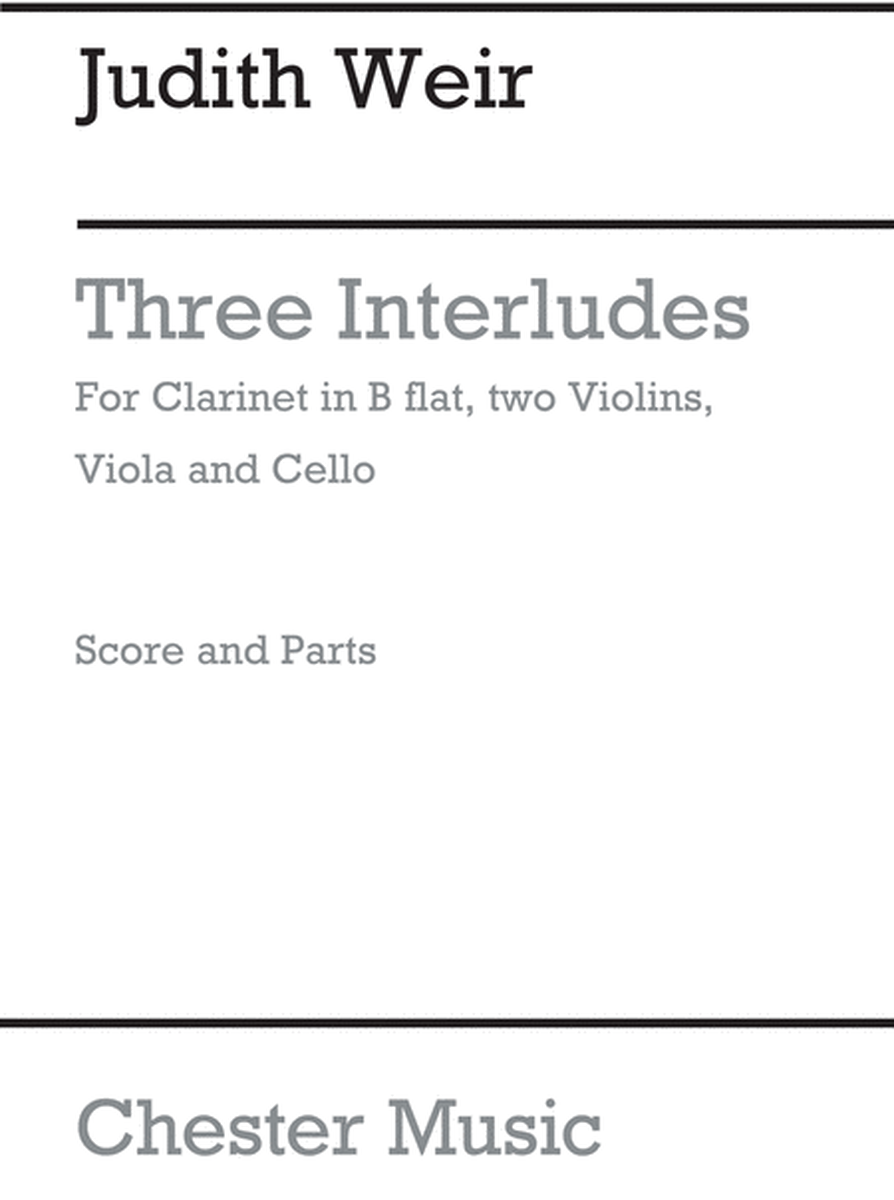 Three Interludes
