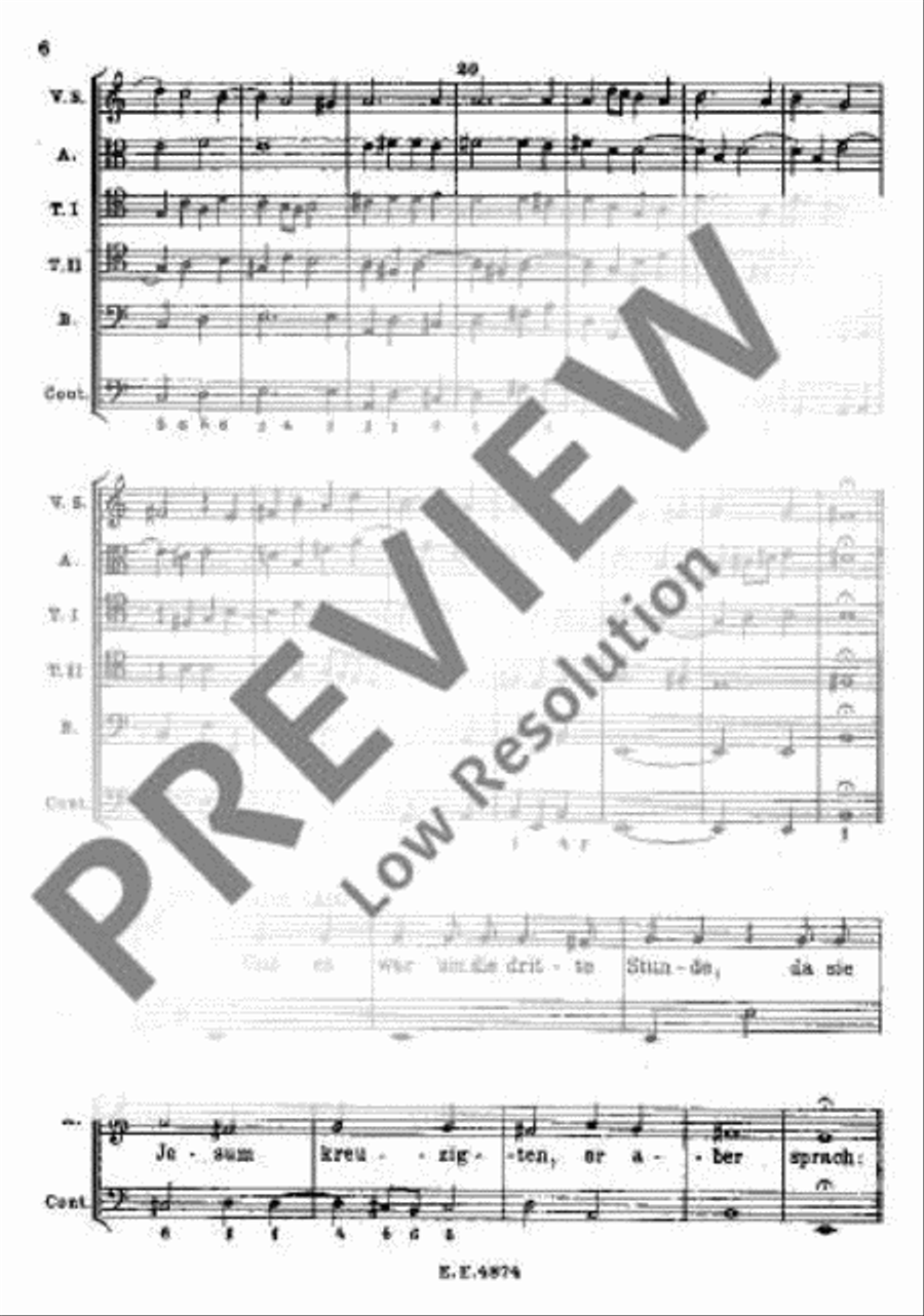 The Seven Words of Jesus Christi Choir scores gallery preview page 17