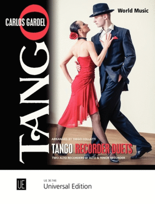 Book cover for Tango Recorder Duets