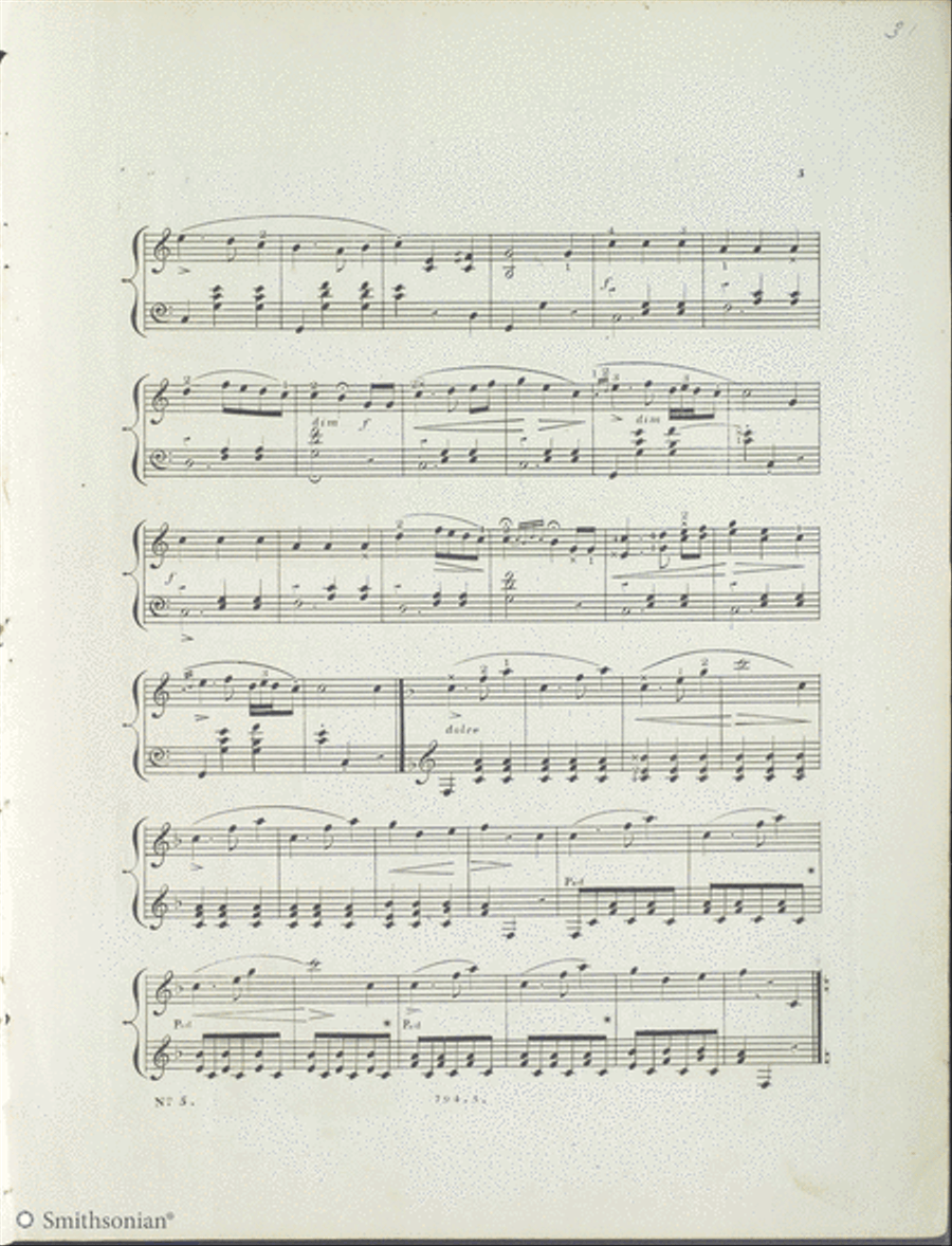 Popular American Melodies Arranged as Rondinos for the piano Piano Solo scores gallery preview page 3