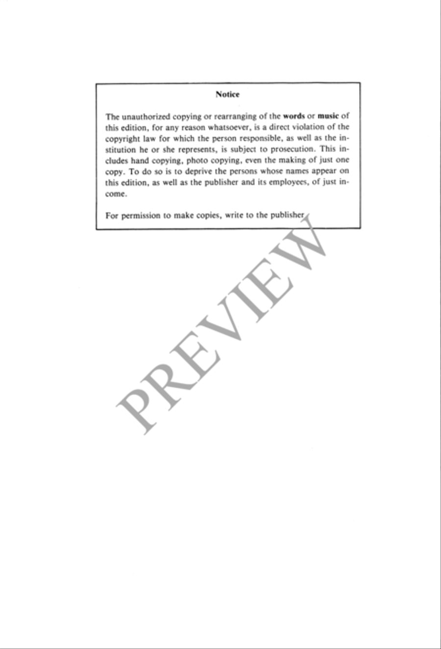 May God Bless Us May God Bless Us 4-Part scores gallery preview page 3