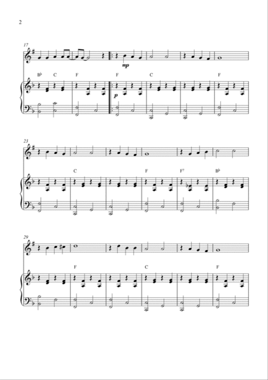 Bye Bye Love Tenor Saxophone scores gallery preview page 2