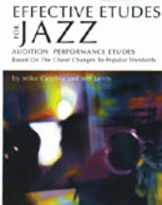 Book cover for Effective Etudes For Jazz Piano Book/CD