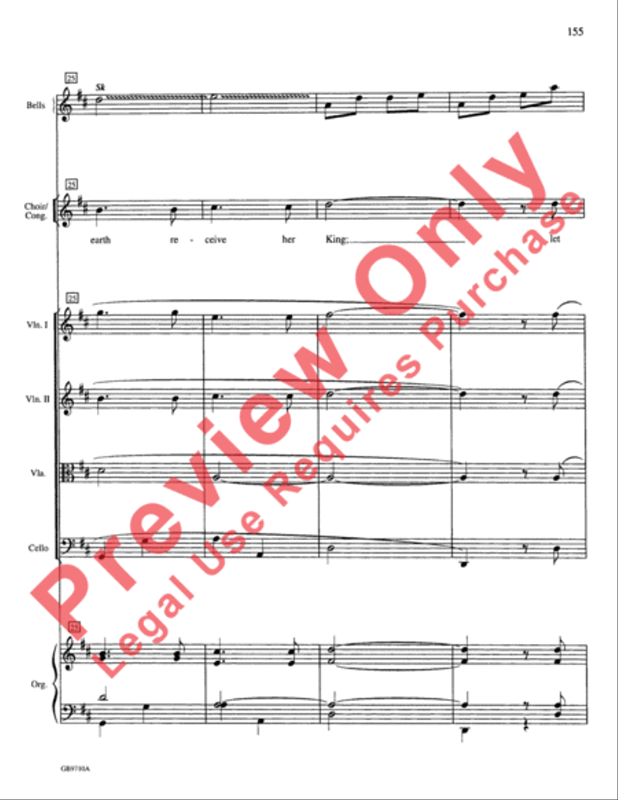 A Festival of Lessons and Carols Choir scores gallery preview page 156