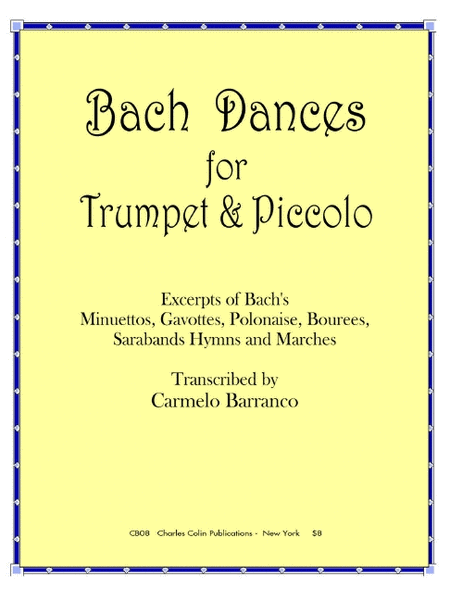 Bach Dances for Trumpet and Piccolo