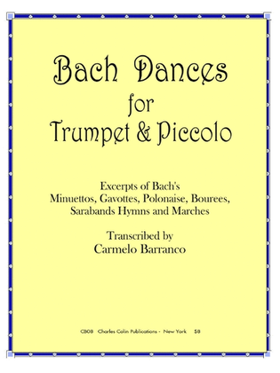 Bach Dances for Trumpet & Piccolo