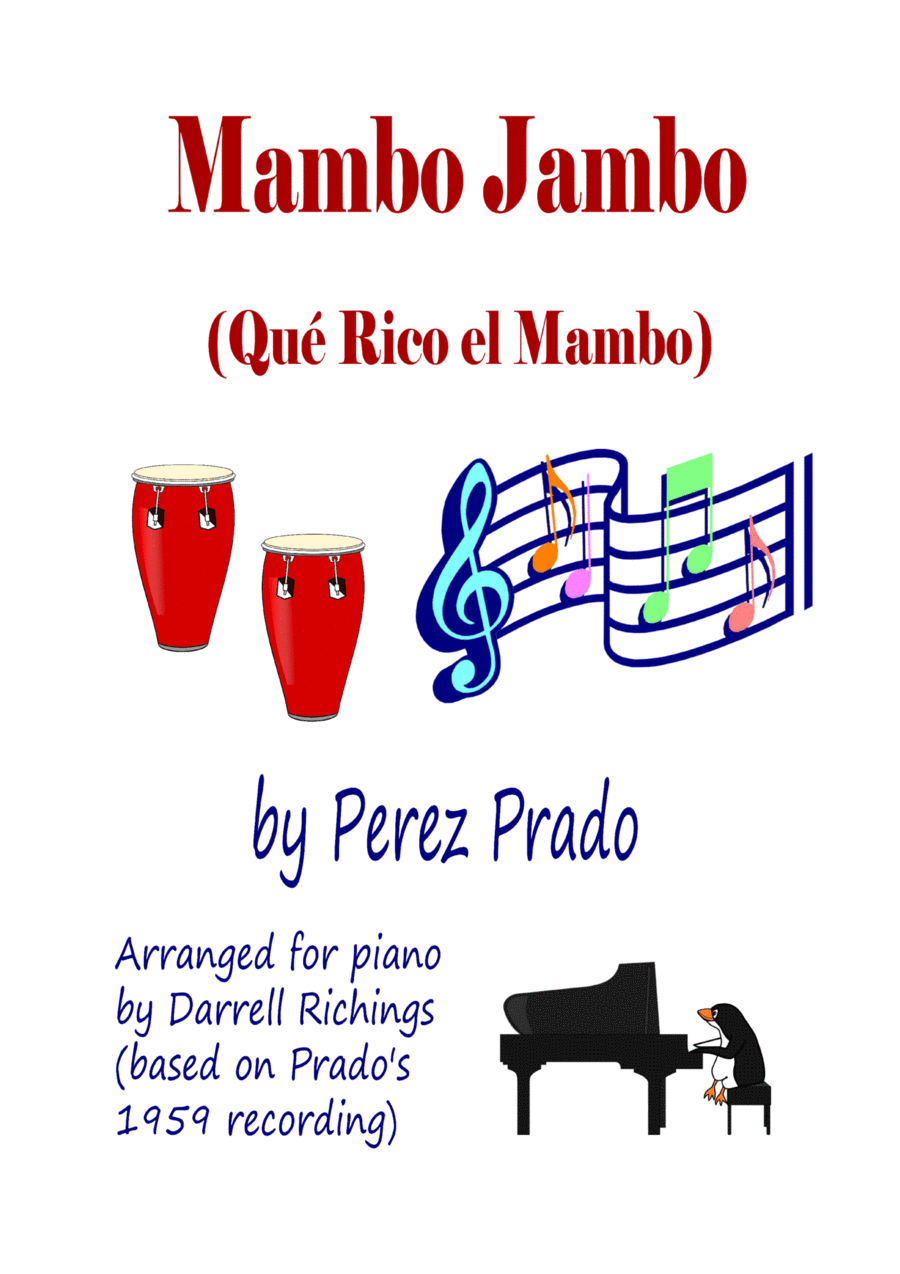 Mambo Jambo (que Rico El Mambo) Piano Solo scores gallery preview page 1