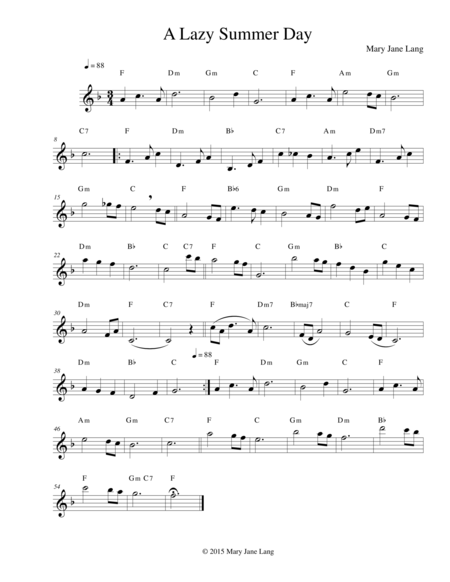A Set of Six Cocktail Piano Pieces