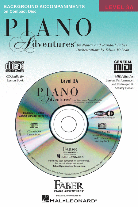 Piano Adventures Lesson CD, Level 3A