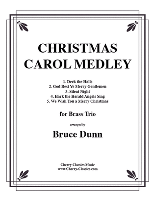 Book cover for Christmas Carols for Brass trio