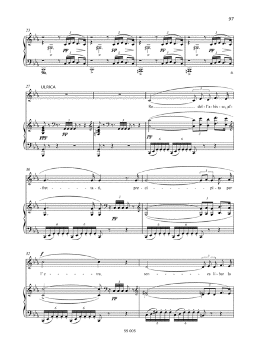Re dell'abisso, affrettati Voice scores gallery preview page 2