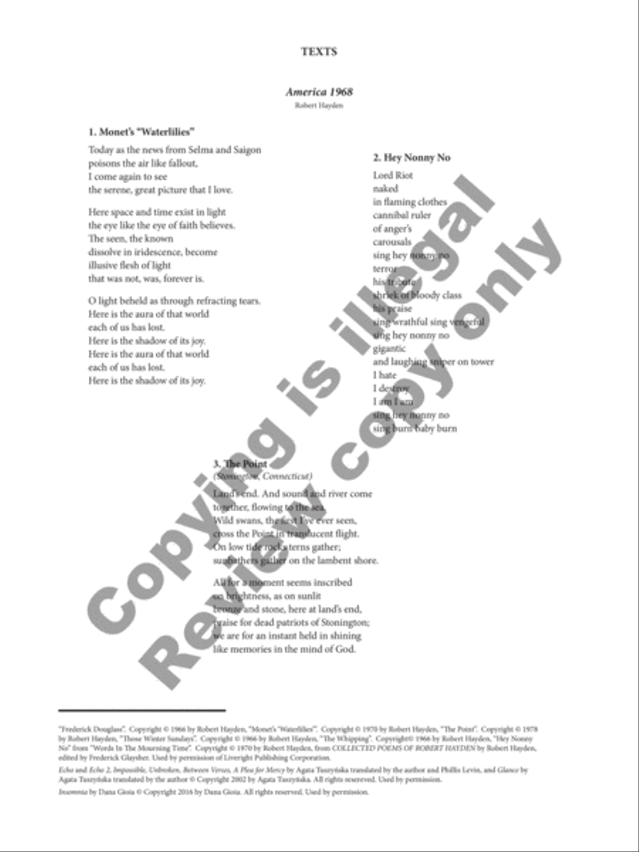Songs for Baritone, Volume 1 Baritone Voice scores gallery preview page 4