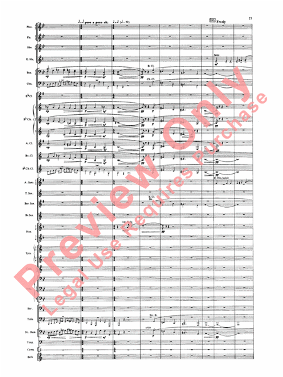 Russian Christmas Music Russian Christmas Music Concert Band scores gallery preview page 24