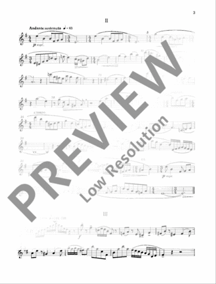 Three Dialogues Oboe scores gallery preview page 17