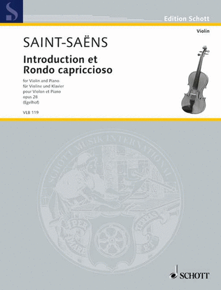 Book cover for Introduction et Rondo capriccioso
