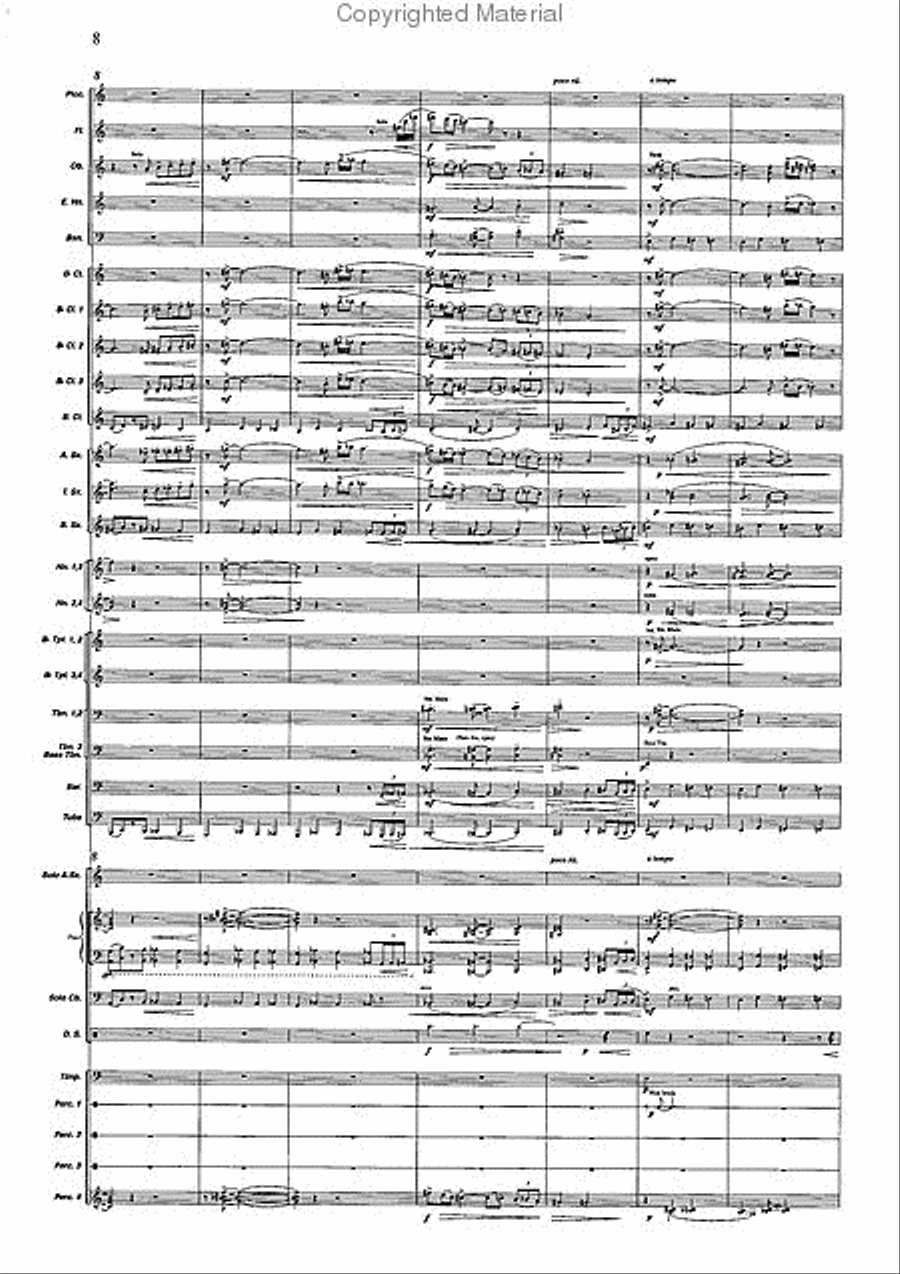 Concertango Concertango Concert Band scores gallery preview page 9