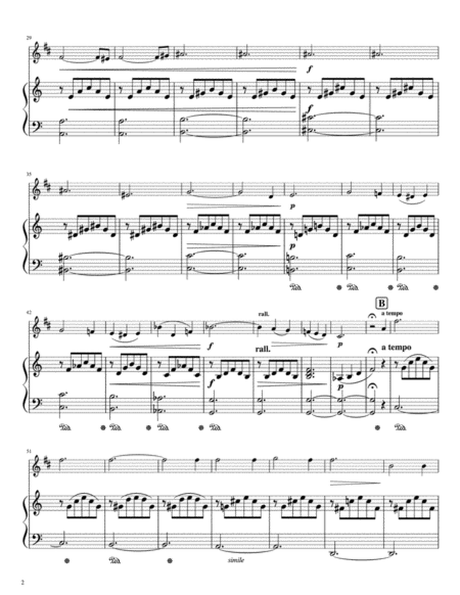 Liebestraum for Bb trumpet and piano (easy) image number null